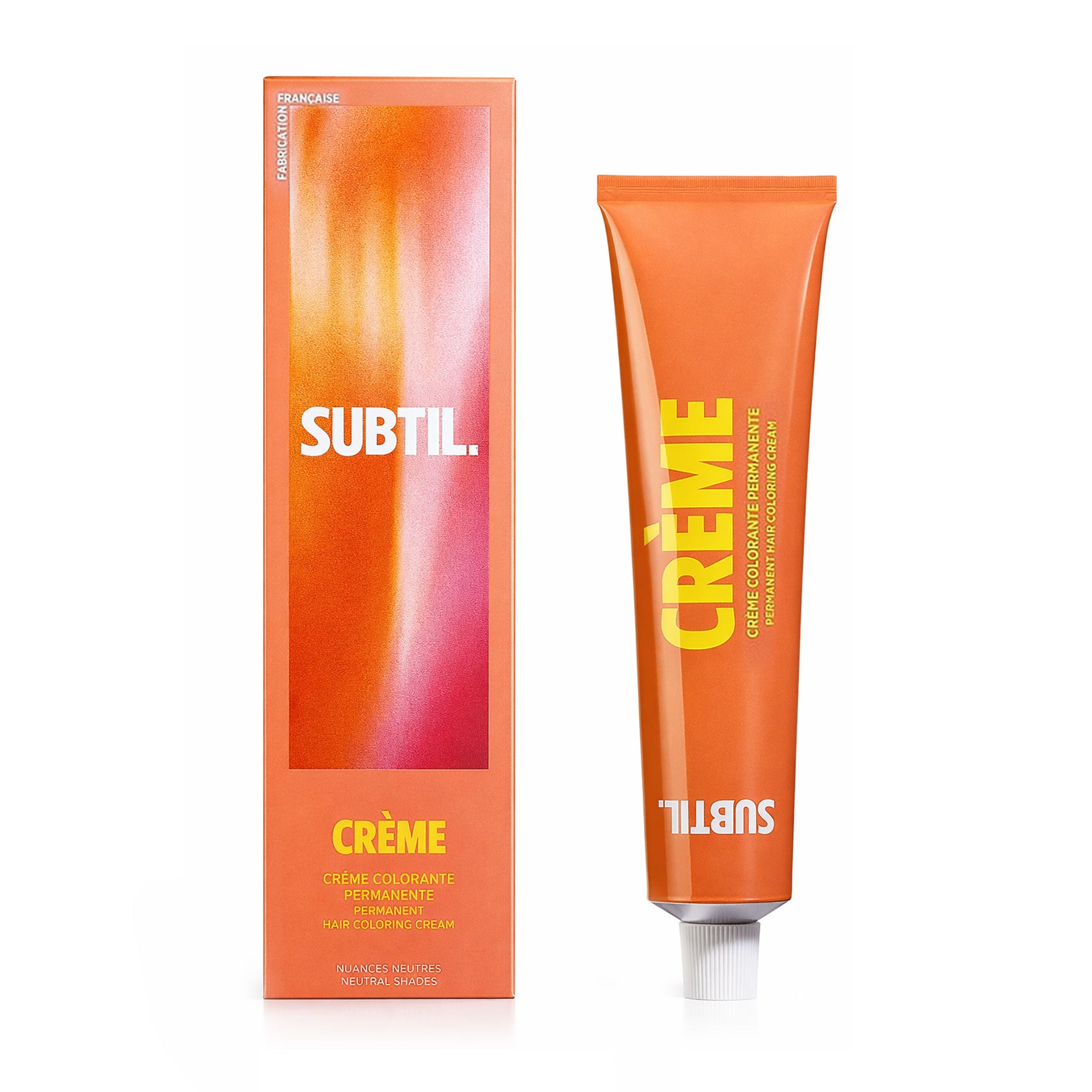 Стійка крем-фарба для волосся Subtil Creme Permanent Hair Color 6-77 Marron Profond, 60 мл
